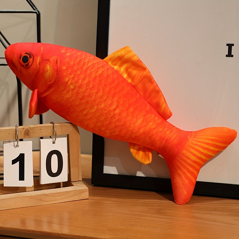 Fun Fish Plush Doll Soft Simulation Fish Plush Stuffed Animal Toy