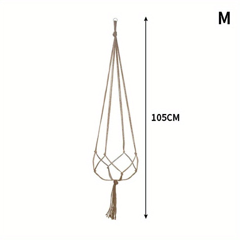 Macrame Wall Hanging Plant Pot for Stylish Garden Decor