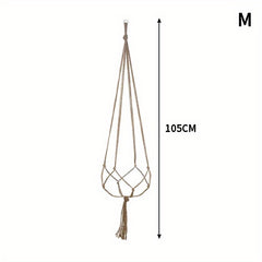 Macrame Wall Hanging Plant Pot for Stylish Garden Decor