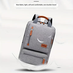 Vintage Business Laptop Backpack for Men & Women