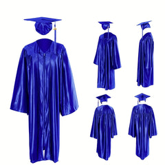 Unisex Adult Graduation Cap and Gown Tassel Charm Package