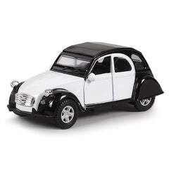 Vintage 1:32 Scale Alloy Toy Car - Pull Back - Green