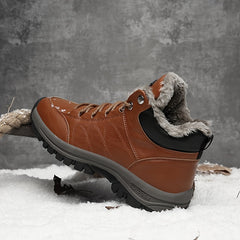 Men's Snow Boots Outdoor Hiking Shoes Non Slip Wear Resistant Shoes