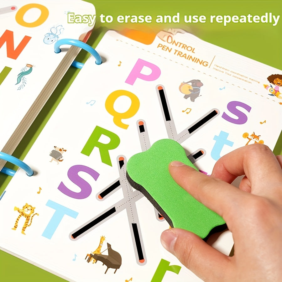Pen Control Training Workbook for Handwriting Improvement