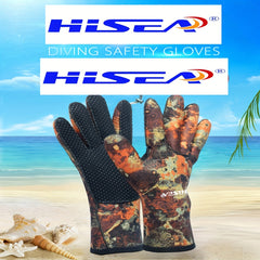 HISEA 3MM Neoprene Diving Gloves - Winter Warm Gloves for Diving