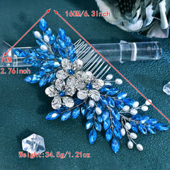 Sparkling Rhinestone Bridal Headpiece for Women