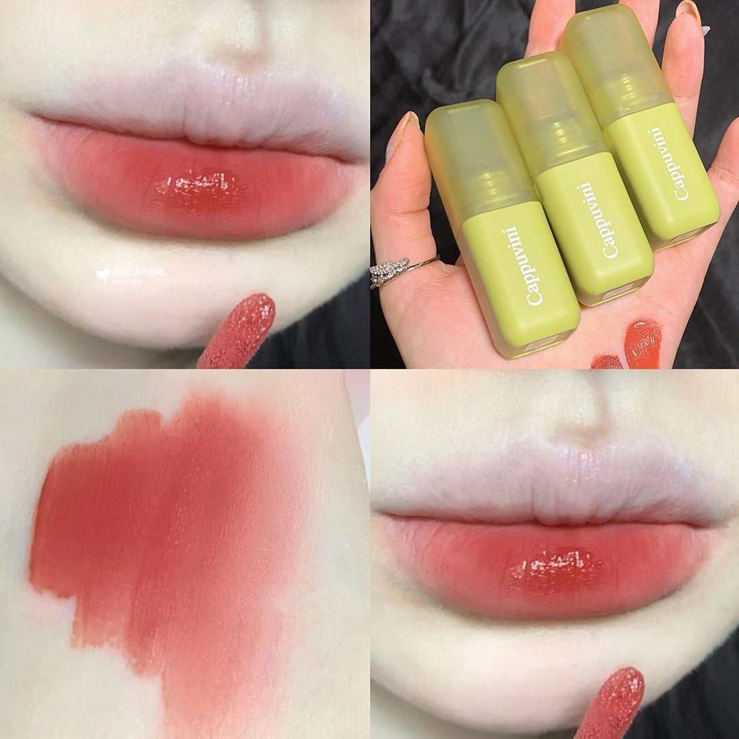 Matte Lip Gloss Mirror Water Lip Glaze Long Lasting Moisturizing Lipstick