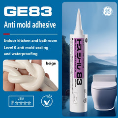 Glass Adhesive Toilet Seat Bottom Fixed Leak Proof Waterproof Mold Proof Neutral