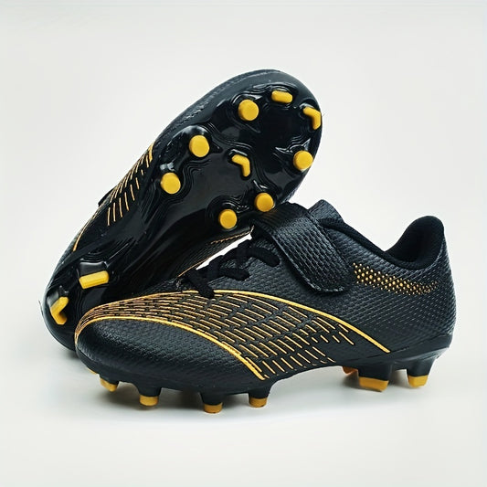 Youth Soccer Cleats Non-Slip Athletic Shoes for Training & Competition