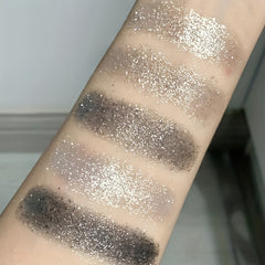 Mini 9 Palette Gray Shimmer Matte Smoky Gothic Style Eyeshadow