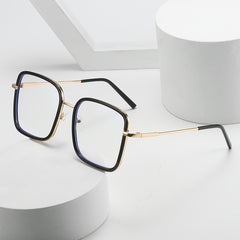 Unisex Light Blocking Glasses Clear Lens Student Eyeglasses Frame