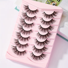 Soft & Fluffy False Mink Eyelashes for Long Lasting Look