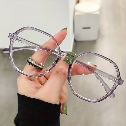 Polygonal Reading Glasses 2489 Anti Lenses for Men & Women