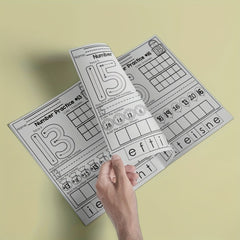 Kindergarten Math Workbook Learn Numbers 11-20 with Activities