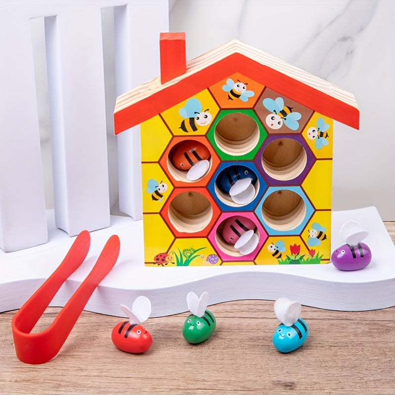 Bee House Color and Shape Game
