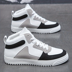 Men's High Top Skate Shoes Casual Anti Skid Sneakers