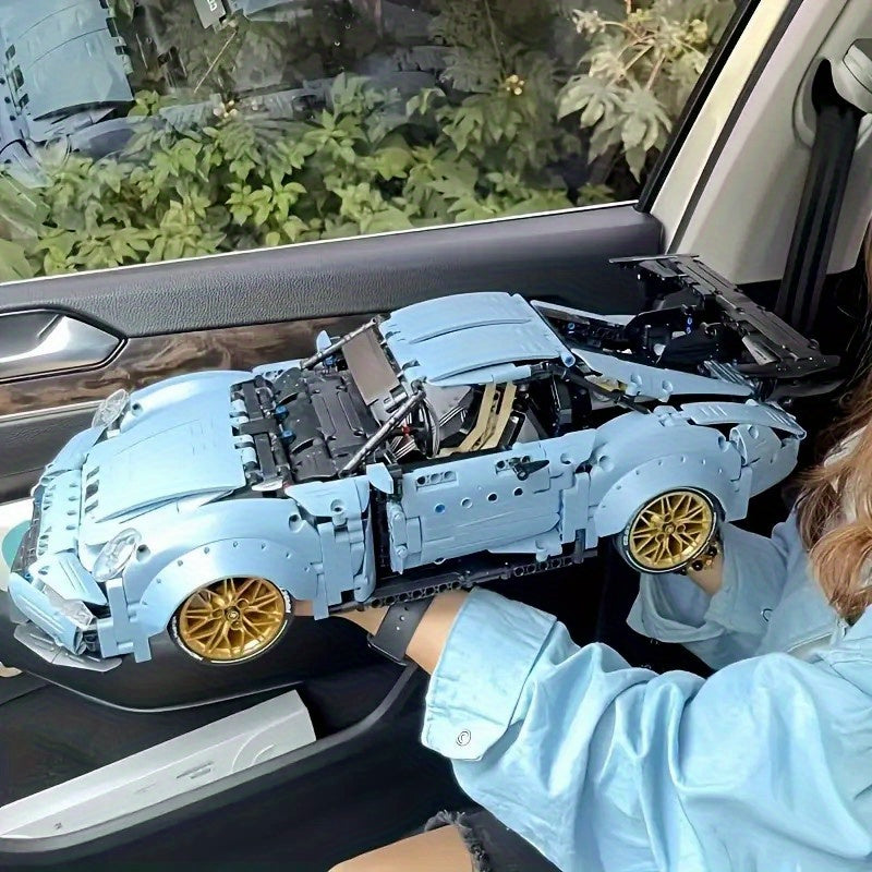 Creative Haze Sports Car Building Blocks Model 1:14 Scale R