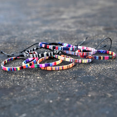 Boho Couple Bracelets Durable Adjustable Charms For Unisex