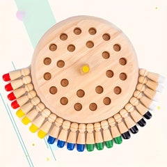 Wooden Memory Chess Fun Educational Toy for Multiple Players