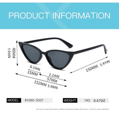 Vintage Small Cat Eye Sunglasses for Women