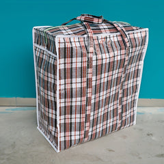 Heavy Duty Moving Bag with Zipper & Handles for Home Storage