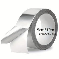 HVAC Waterproof Fireproof Aluminum Foil Tape For Ventilation Duct