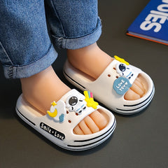 Cartoon Astronaut Cloud Slides Baby Slippers