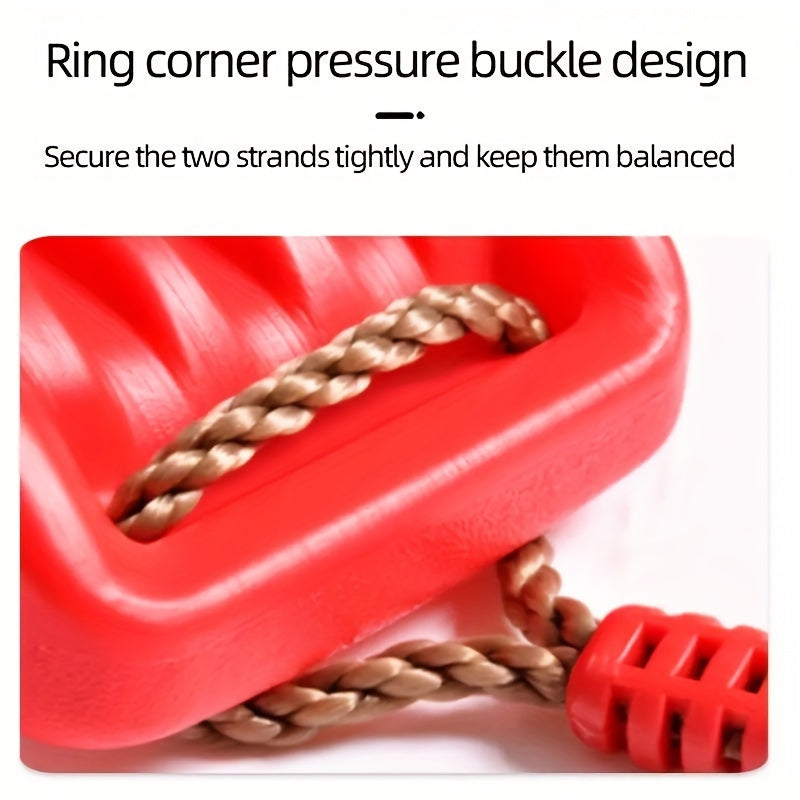 Outdoor Kids Swing Seat With Adjustable Rope