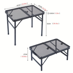 Portable Folding Camping Table for Outdoor Kitchen and Picnic