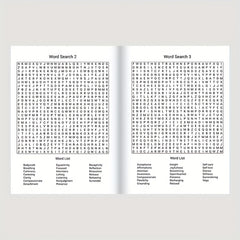 Mindfulness Relax Puzzle Book: Floral Alphabetical Word Lists