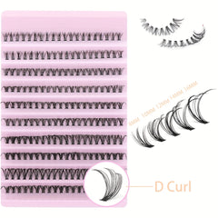 200pcs 40D Lashes 9 16mm Mix D Curling Cluster Individual Lashes