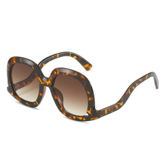 Winter Sunglasses European American Big Frame Glasses Wine Glass Sunglasses