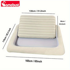 Portable Inflatable Air Bed Removable Air Mattress Quick Inflating