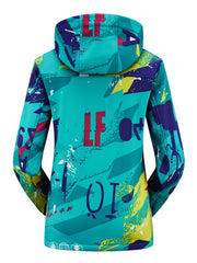 Outdoor Soft Shell Hooded Jacket - Waterproof, Windproof, Fleece Lined