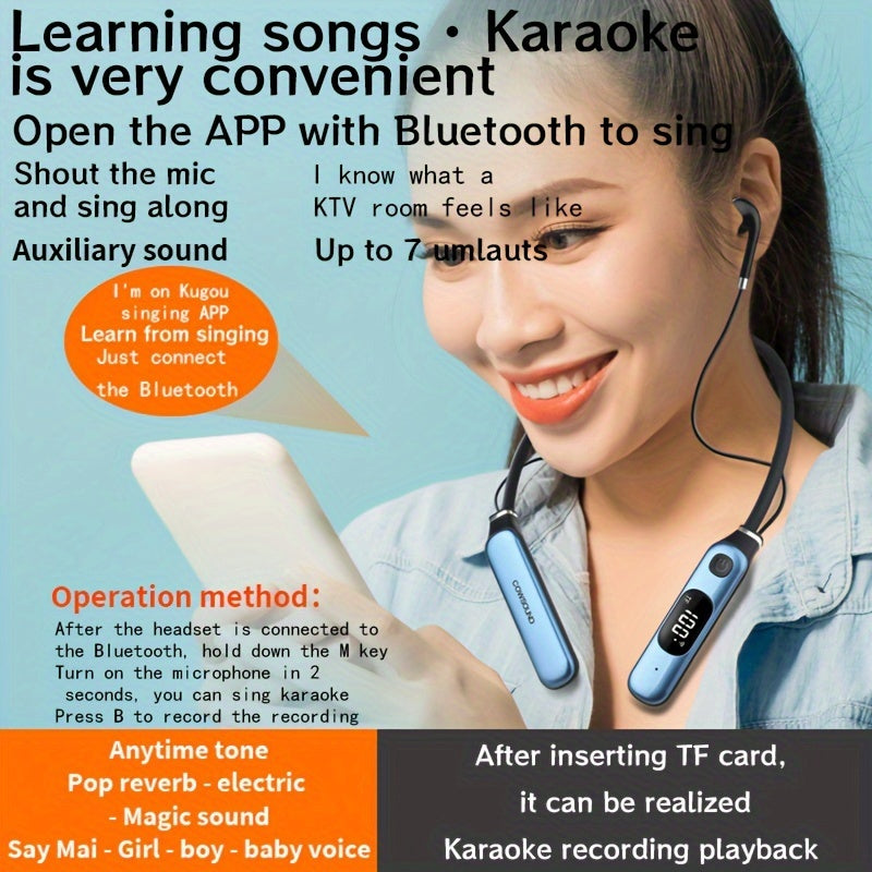 Wireless Sports Headphone With Microphone for Running