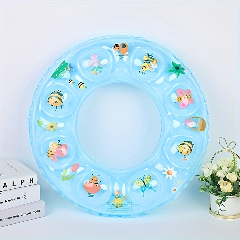 Inflatable Double Layer Swimming Ring for Pool