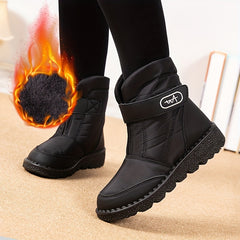 Women's Waterproof Snow Boots Comfortable Warm Shoes