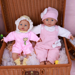 Reborn Dolls Set - 13 Inch and 16 Inch, Ideal for Holidays, Halloween, Birthd
