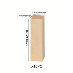 Wood Carving Practice Set Basswood Model Building