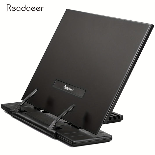 Readaeer Metal Book Stand For Desktop Portable Document Holder