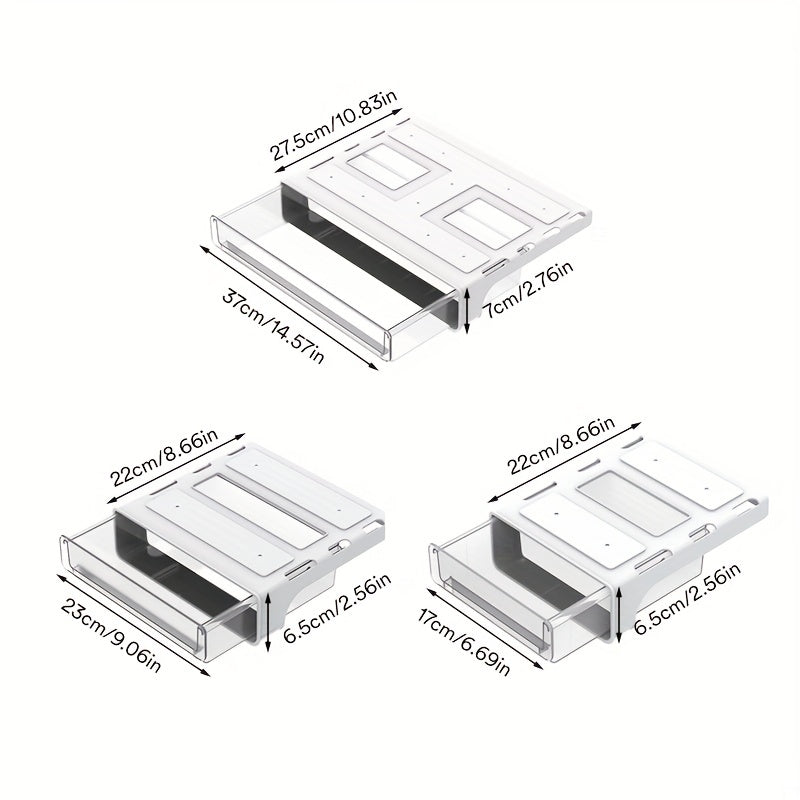 Office Desk Storage Box Hanging Installation Three Sizes Available