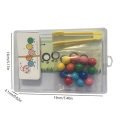 Wooden Ten Ten Board Math Toy for Number Recognition & Counting