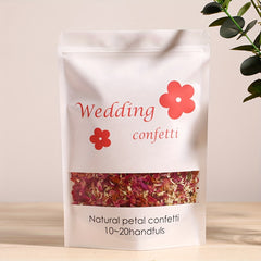 Biodegradable Party Confetti Real Rose Petals for Wedding 70g