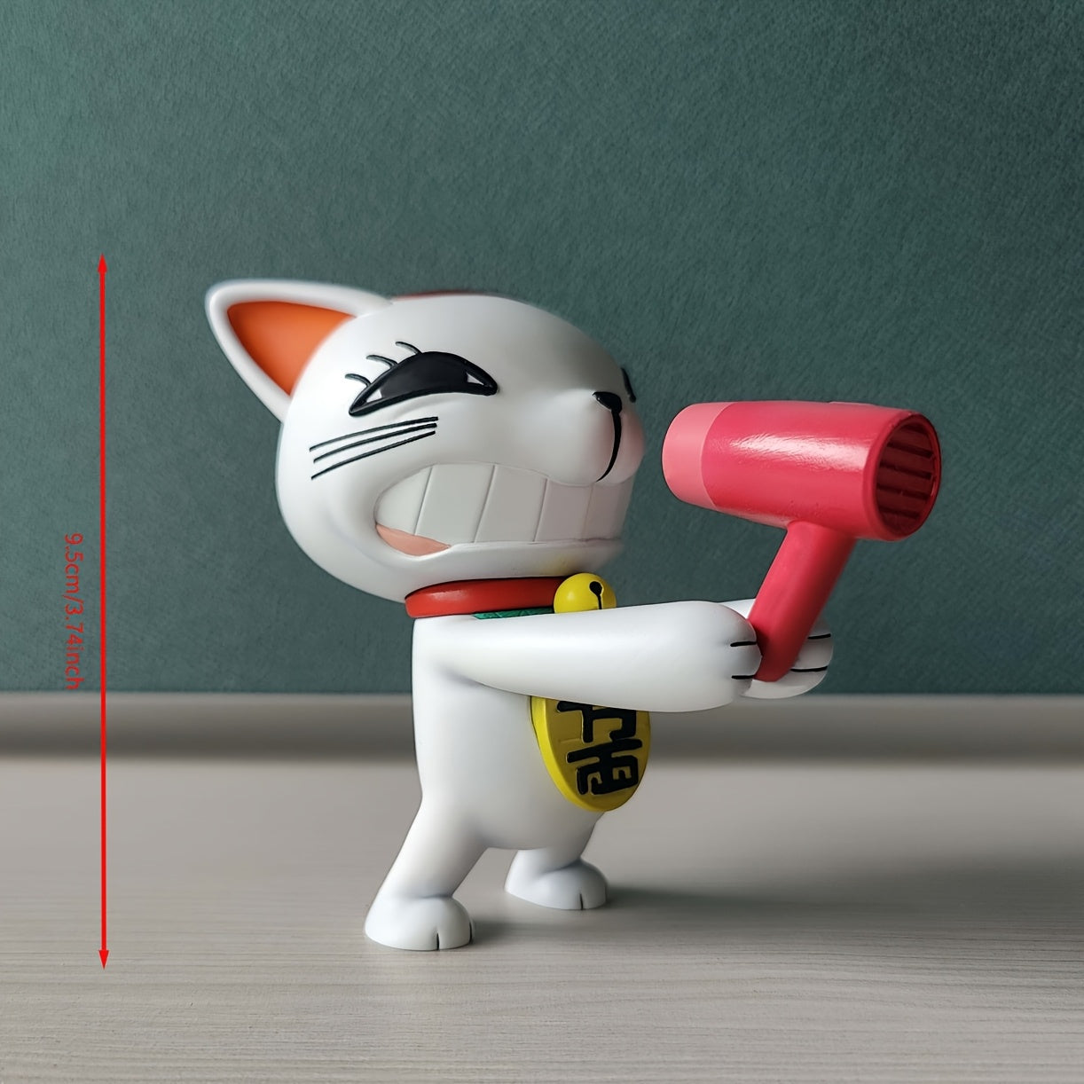 Quirky Lucky Cat Anime Figurines - Collectible Models