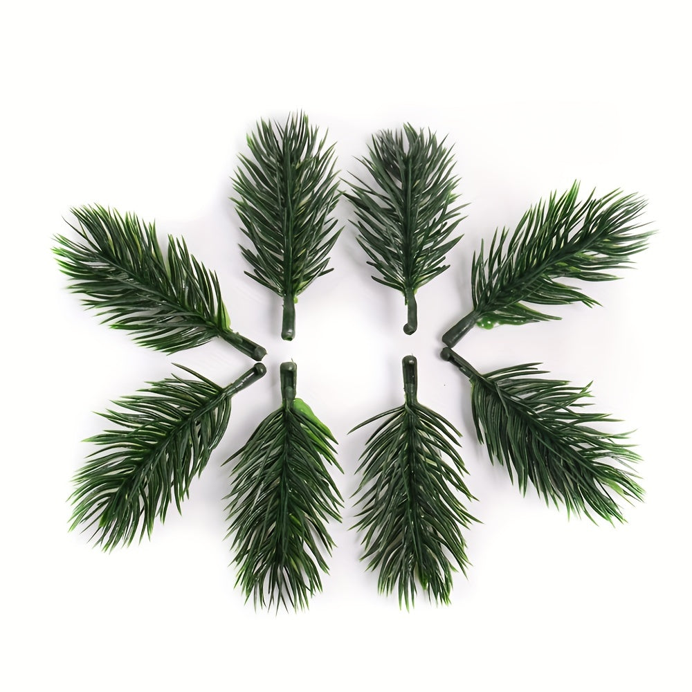 20Pcs Mini Artificial Pine Needles Garland for Christmas Party Decorations