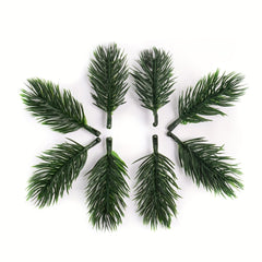 20Pcs Mini Artificial Pine Needles Garland for Christmas Party Decorations