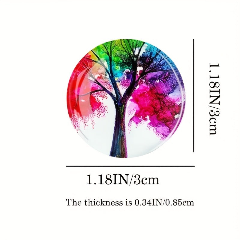 Colorful Life Tree Fridge Magnets Decorative Magnets Locker Magnets