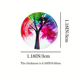 Colorful Life Tree Fridge Magnets Decorative Magnets Locker Magnets
