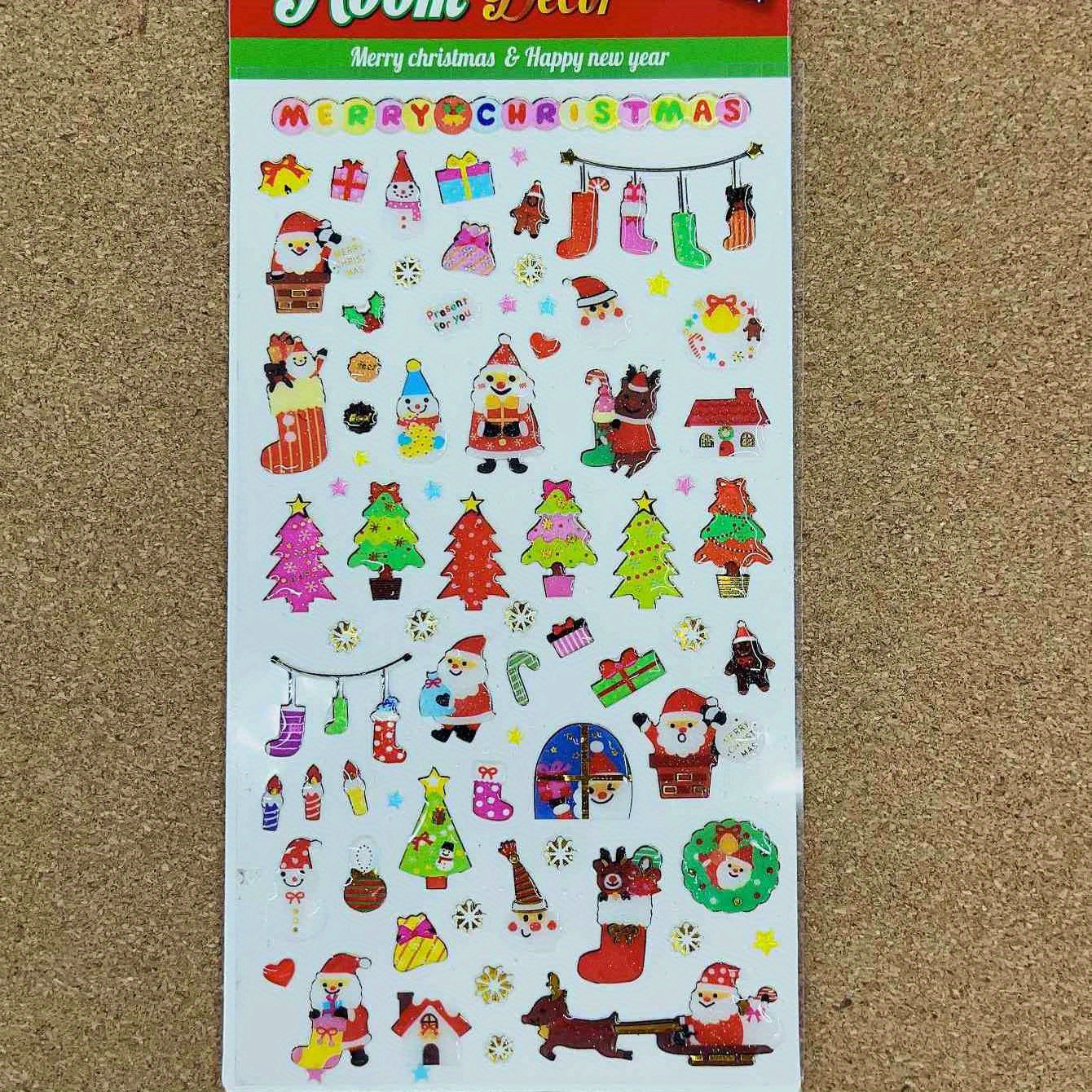 Christmas Stickers for Water Bottle Luggage