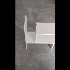 Desktop Bookshelf Office Retractable Storage Bookcase Wooden Rack